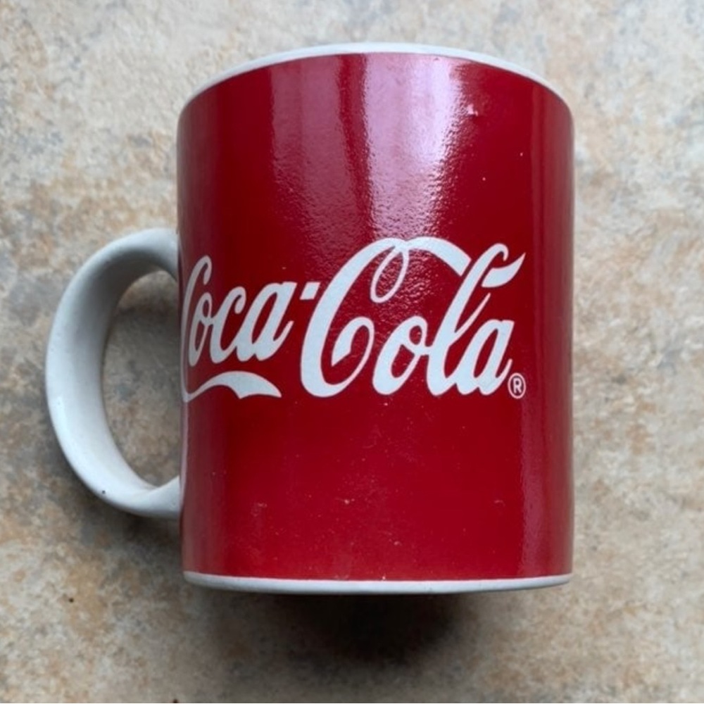 Gibson Classic Red Coca Cola Coffee Mug